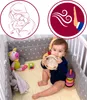 Amilian Bettumrandung Babybett Baby Kinder Nestchen Produktbild-Vorschau 4