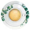 18szt serwis kawowy eukaliptus porcelana 6 osób filiżanki Podgląd zdjęcia produktu 2