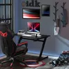 HOMCOM Gaming-Tisch, 120 x 65 x 74,5 cm, ergonomischer Produktbild-Vorschau 2
