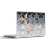 MuchoWow® Laptop Aufkleber Sticker Cover Würfel - Gold - Produktbild-Vorschau 1