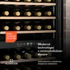 Klarstein vinotéka, slim, sklenené dvere, 2 zóny, UV Náhľad obrázku produktu 6