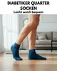 Diabetikersocken Herren Damen kurz ohne Einschneiden - Produktbild-Vorschau 2