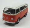 VW Bus (1970) Bulli T2 orange/weiß Modellauto ca. 11,5 cm  Produktbild-Vorschau 1