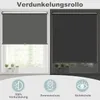 WOLTU Verdunkelungsrollo Klemmfix Thermorollo innen ohne Produktbild-Vorschau 5