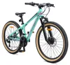Bikestar Alu Kinderfahrrad Mountainbike 24 Zoll Mint Lila Produktbild-Vorschau 14