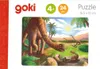 GOKI puzzle di dinosauri in legno: T-Rex 24 pezzi Anteprima dell’immagine prodotto 3