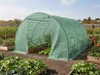 Serre tunelle de jardin 4 x 3 m "Lys" - 12 m² - 140g - Vert Voir les images du produit 2
