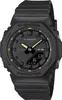 A close-up studio shot of a black Casio G-Shock watch. Podgląd zdjęcia produktu