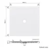 SONNI 90x90 cm SMC Piatto doccia quadrato con set di Anteprima dell’immagine prodotto 12