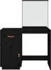 vidaXL Schminktisch Schwarz 95x50x134 cm Massivholz Kiefer Produktbild-Vorschau 5