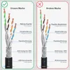 hb-digital LAN Kabel 50m Netzwerk Patchkabel Cat 7 RJ45 Produktbild-Vorschau 7