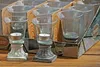 Windlicht, Glaswindlicht, Windlicht auf antik wirkendem Produktbild-Vorschau 1