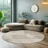 Hochflor Rund Teppich Wohnzimmer Küchenteppich Schlafzimmer Produktbild-Vorschau 1