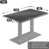 BRASIL | Gastro Tischplatte | B:T 120 x 70 cm | Wenge | Produktbild-Vorschau 3