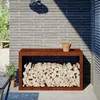 vidaXL Brennholzregal 100x40x60 cm Wetterfester Stahl Produktbild-Vorschau 1