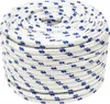 vidaXL Corde de bateau Blanc 12 mm 100 m Polypropylène Voir les images du produit 1