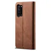 OPPO Find X2 Lite Housse, LaimTop Denim Cuir Portefeuille Voir les images du produit 3