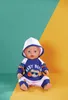 Zapf Creation 838204 - Tuta da jogging BABY born Navy 43cm Anteprima dell’immagine prodotto 3