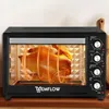 Mini Backofen 45 L 2000 W mit Umluft und Drehspieß, Produktbild-Vorschau 2