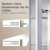 K-Möbel Szafka wisząca szklana aluminiowa / srebrna Podgląd zdjęcia produktu 4