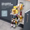 coulisse d'armoire télescopique bremermann, panier Voir les images du produit 4