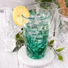 6 dlouhých sklenic na nápoje 300 ml s reliéfem sklenice na Náhled obrázku produktu 3