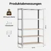 Scaffalatura per carichi pesanti Wiltec 120x50x204cm, Anteprima dell’immagine prodotto 11