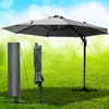 Alu Ampelschirm 360cm grau Produktbild-Vorschau 1