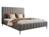 Besilio Möbel - Doppelbett 160x200 Tina II Slim Samtstoff - Produktbild-Vorschau 5