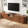 Nízky televizní stolek Merax se zasouvacími dvířky, 200 cm, Náhled obrázku produktu 7