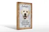 Holzschild Spruch 20x30cm Labrador Hund Schild Produktbild-Vorschau 1