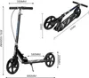 Cityroller, Doppelbremsen vorne und hinten, klappbar und Produktbild-Vorschau 11