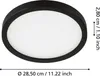 Eglo Spot à encastrer Fueva 5 LED 20W rond noir Voir les images du produit 6