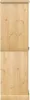 vidaXL Kleiderschrank Corona 55x50x170 cm Massivholz Kiefer Produktbild-Vorschau 5
