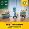 LEGO Creator Gramofon z kwiatami, Zestaw do budowania, 8 Podgląd zdjęcia produktu 3