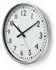 Horloge murale | Diamètre : 380 mm | Plastique | Argent / Voir les images du produit 2
