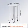 Stół roboczy ze stali nierdzewnej SucceBuy 24x18x38 cali, Podgląd zdjęcia produktu 7
