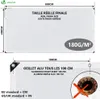 VOUNOT® 4x8m Bâche de protection 180 g/m² imperméable pour Voir les images du produit 4