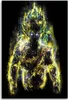 Leinwandbild goku der anime-manga-held 70x100 cm Feeby Produktbild-Vorschau 3