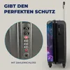 MuchoWow® Koffer Handgepäck Trolley Rollkoffer Kleine Produktbild-Vorschau 3