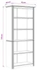 vidaXL Étagère à livres BODO, 5 niveaux, 82 x 40 x 173 cm, Voir les images du produit 6