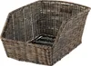 Basil Cento Fahrradkorb – Hinterrad – Rattan Look – Produktbild-Vorschau 1