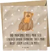 Mr. & Mrs. Panda Grußkarte Affe - Sandig - Geschenk, Produktbild-Vorschau 1