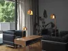 Corolle-Lampe, Stahl, orange, H. 40 cm, G9 Produktbild-Vorschau 12