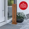 EASYmaxx Garten Deko Standschild - Willkommen | Gartensäule Produktbild-Vorschau 3
