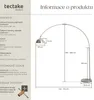 Lampa łukowa Arcus, stalowa, styl retro, 60W Podgląd zdjęcia produktu 12