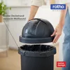 Rotho Abfalleimer 30 l ROLL BOB - Mülleimer mit Produktbild-Vorschau 4