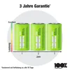 100% PeakPower Akku D, 4 Stück LR20 Akku NiMH, D Produktbild-Vorschau 6