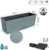 Prosperplast Blumentopf Silber aus Kunststoff, 58 x 18 x Produktbild-Vorschau 8