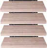 EUGAD 4er-Set Wandregal Hängeregal, Holz Board, Sonoma Produktbild-Vorschau 1